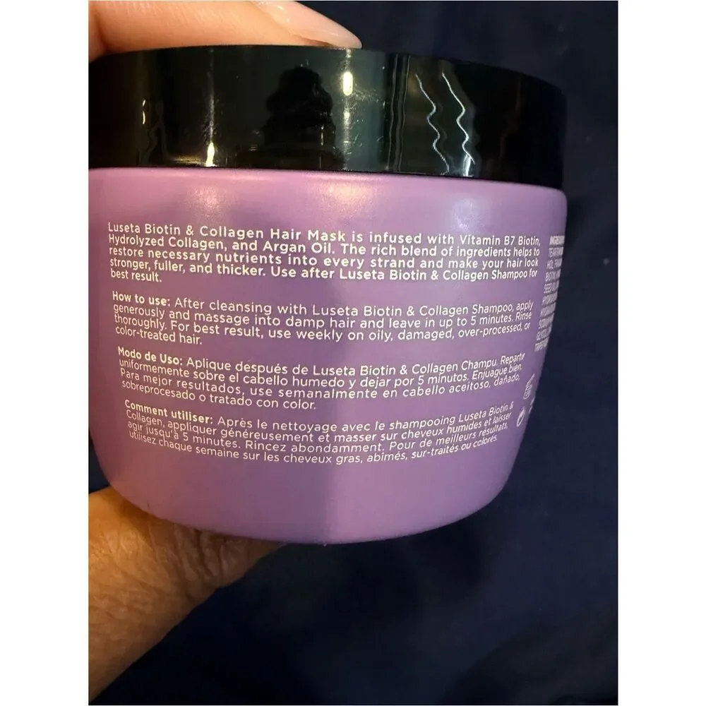 Luseta biotin and collagen– Strengthening & Thickening hair mask - 3.3oz